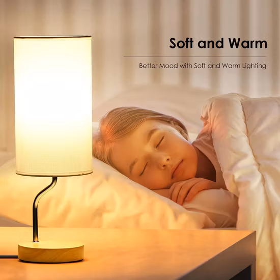 LED Table Lamp Foldable with Wireless Charger 6000K White Light 3 Brightness Modes Desk Light