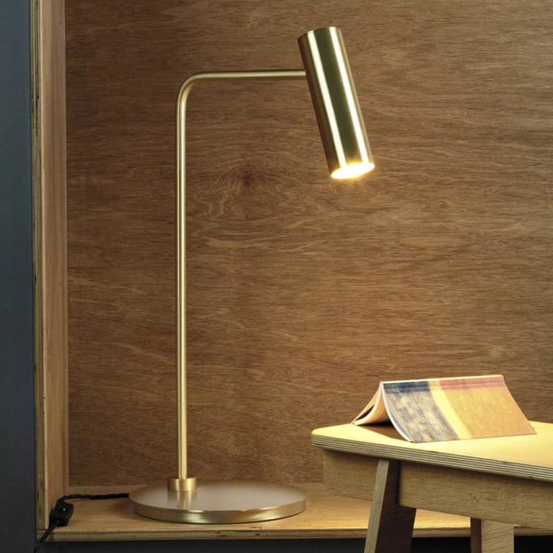 Modern Living Room LED Luminous Glass Vertical Office Study Desk Lamp