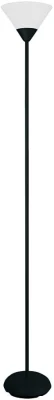 1 Light Stick Torchiere Stehlampe, Schwarz