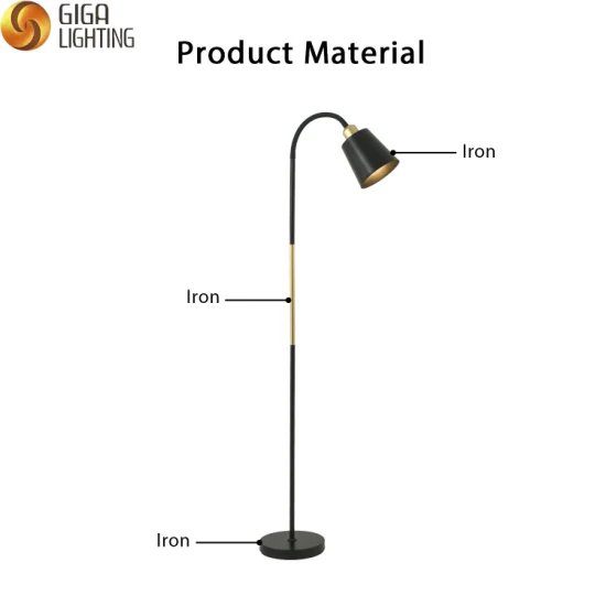 Moderne Innenbeleuchtung E27 Stehlampe für Wohnzimmerlampe